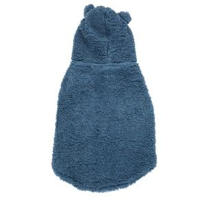 Dog Sherpa Sweater With Bear Ears - Size Small